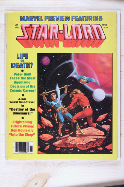 Marvel Preview Featuring Star-Lord #18 – Marvel (1979) 9.2 NM-
