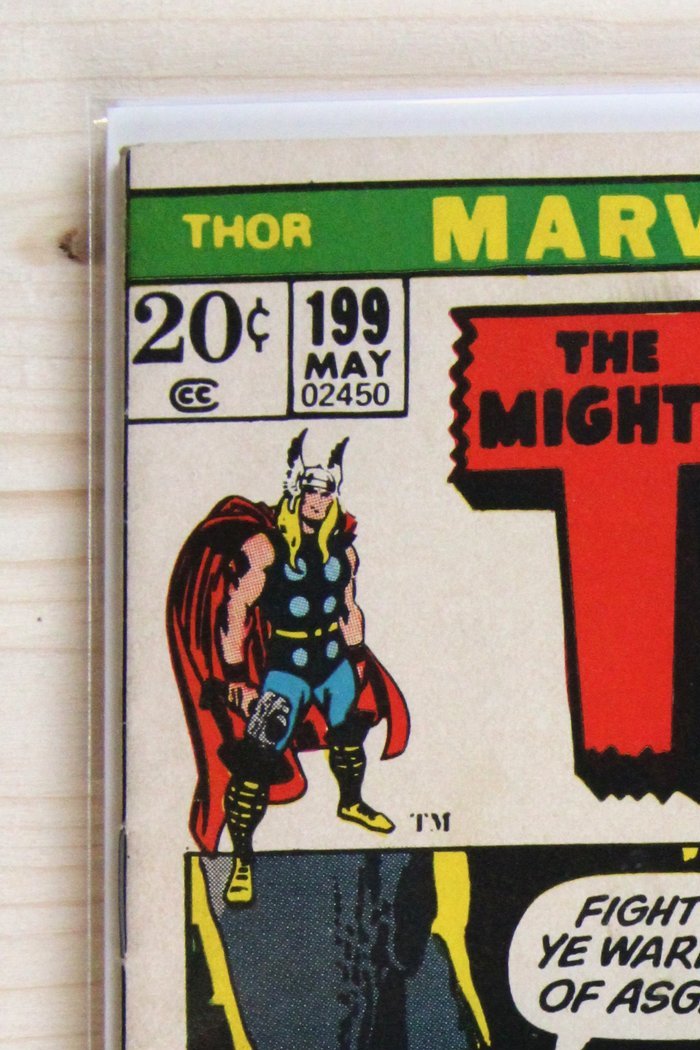 Thor #199 – Marvel (1972) 5.5 FN- Stan Lee