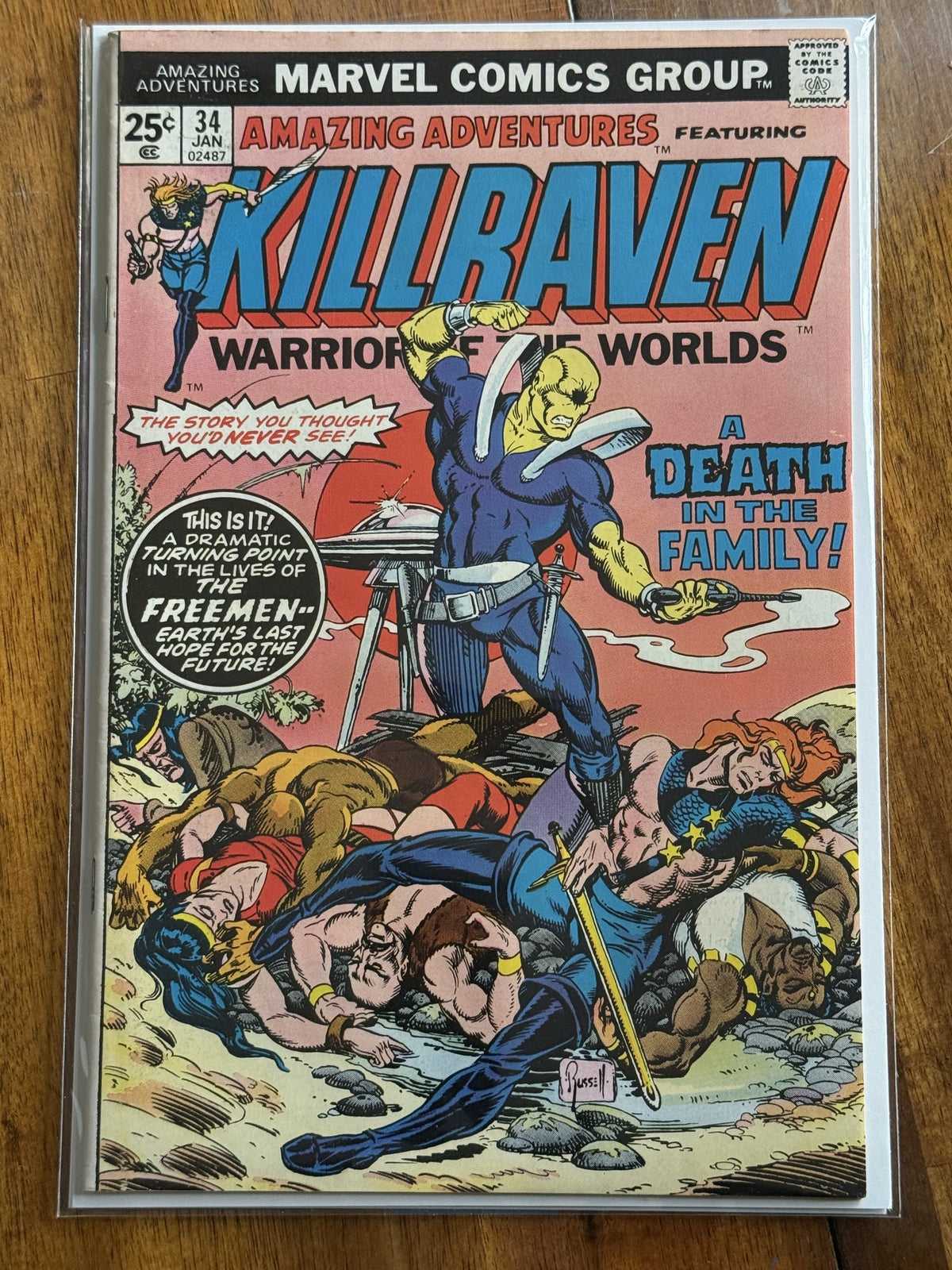 Amazing Adventures #34 – Marvel (1976) 7.0 FN/VF