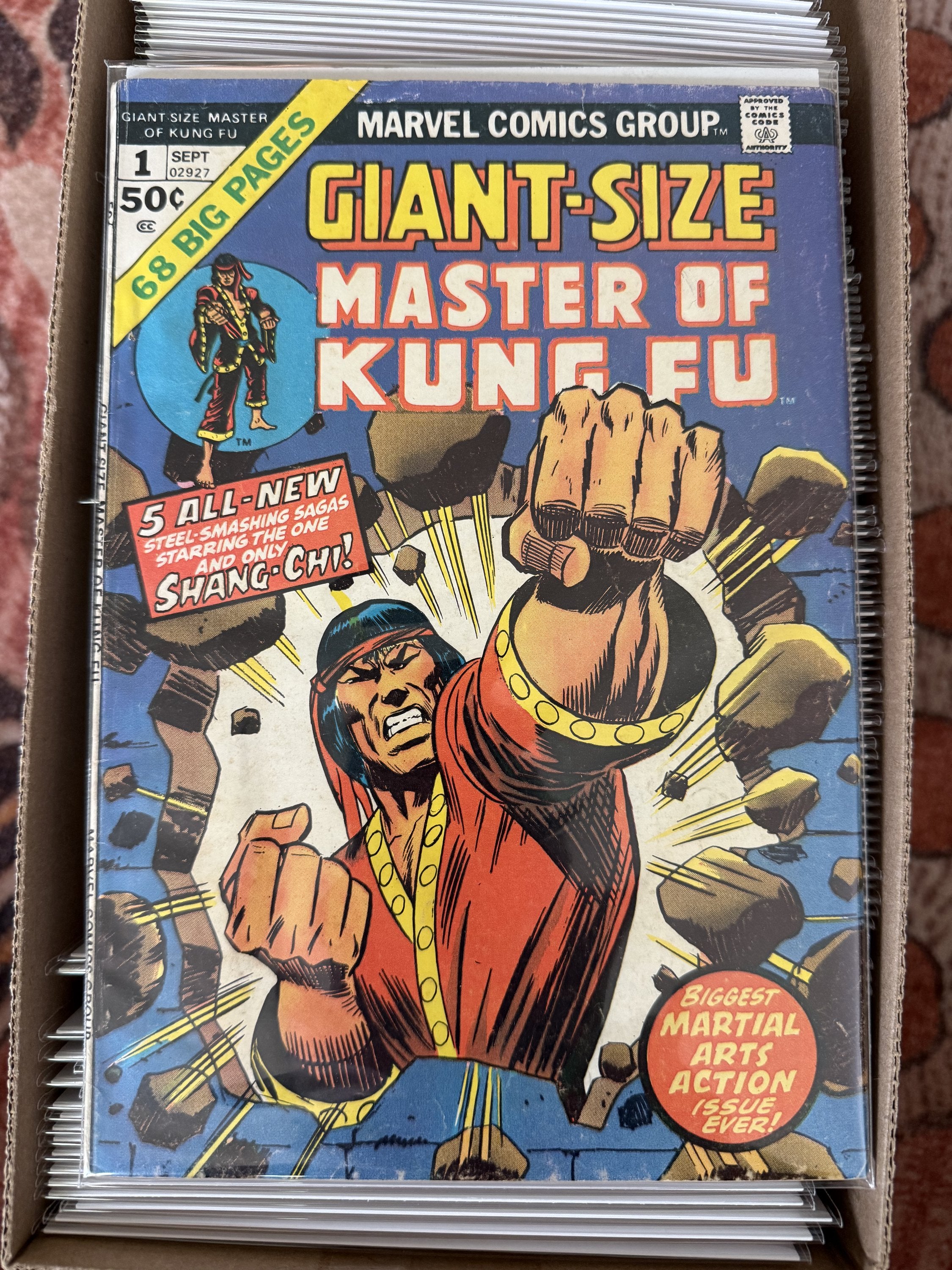 Shang-Chi, Master of Kung Fu #17-125 + King Sized & Annuals – Marvel (1975) (114 Issues)