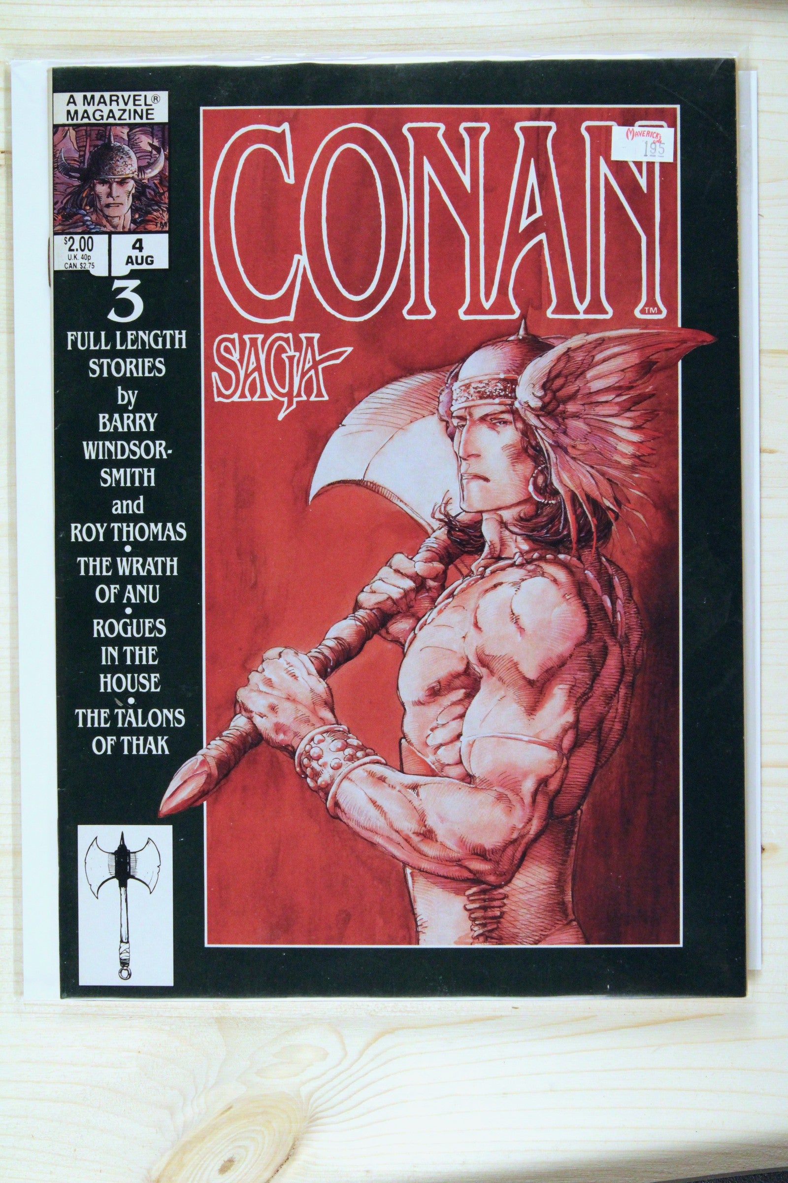 Conan Saga #4 – Marvel (1987) 8.5 VF+