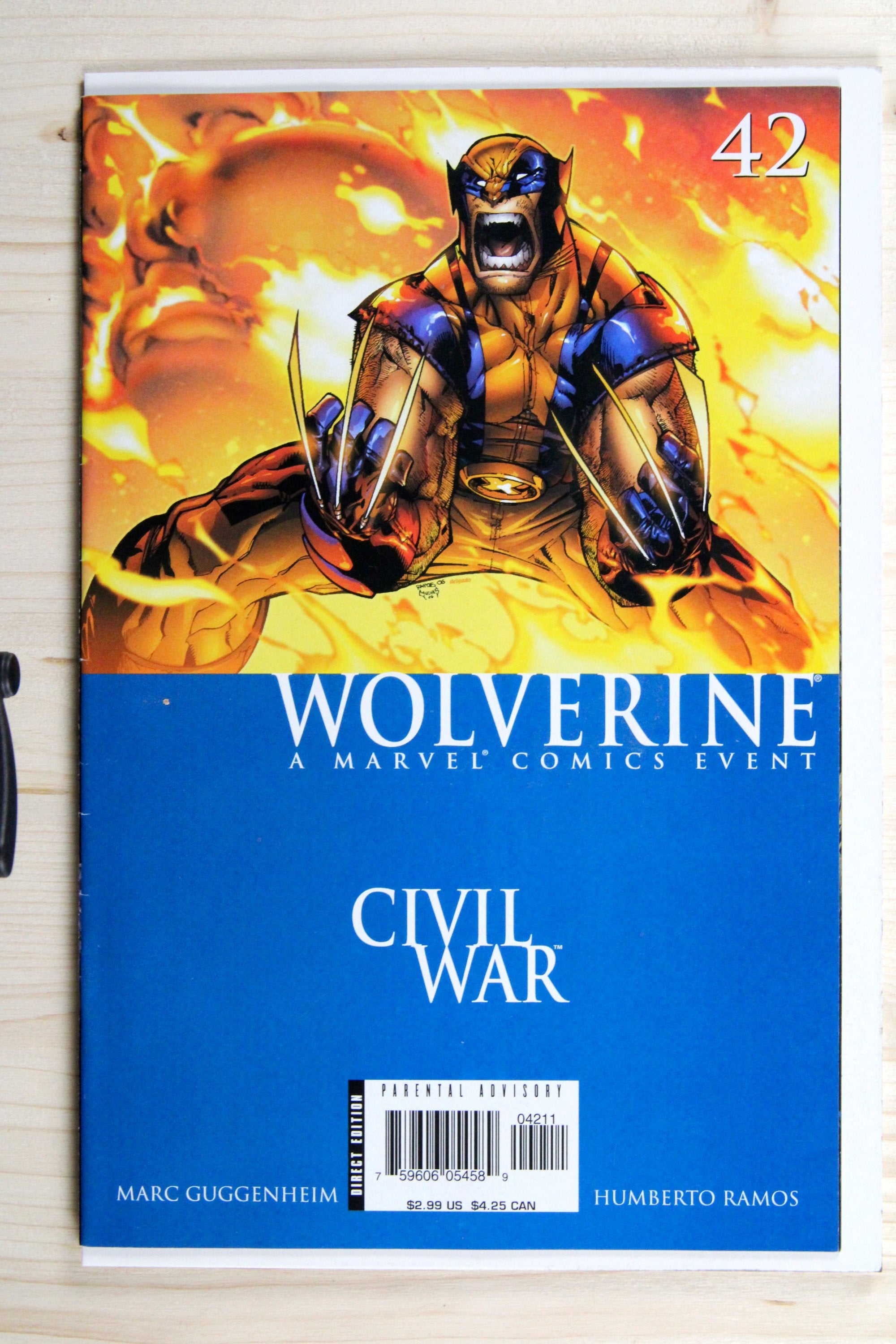 Wolverine #42 – Marvel (2006) 8.5 VF+ Marc Silvestri art