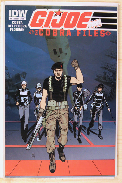 G.I. Joe: The Cobra Files #6 – IDW Publishing (2013) 9.4 NM Cover B Variant