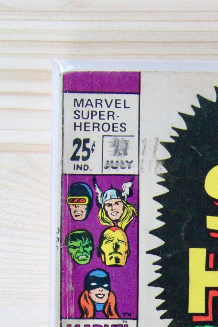 Marvel Super-Heroes #21 – Marvel (1970) 3.0 GD/VG