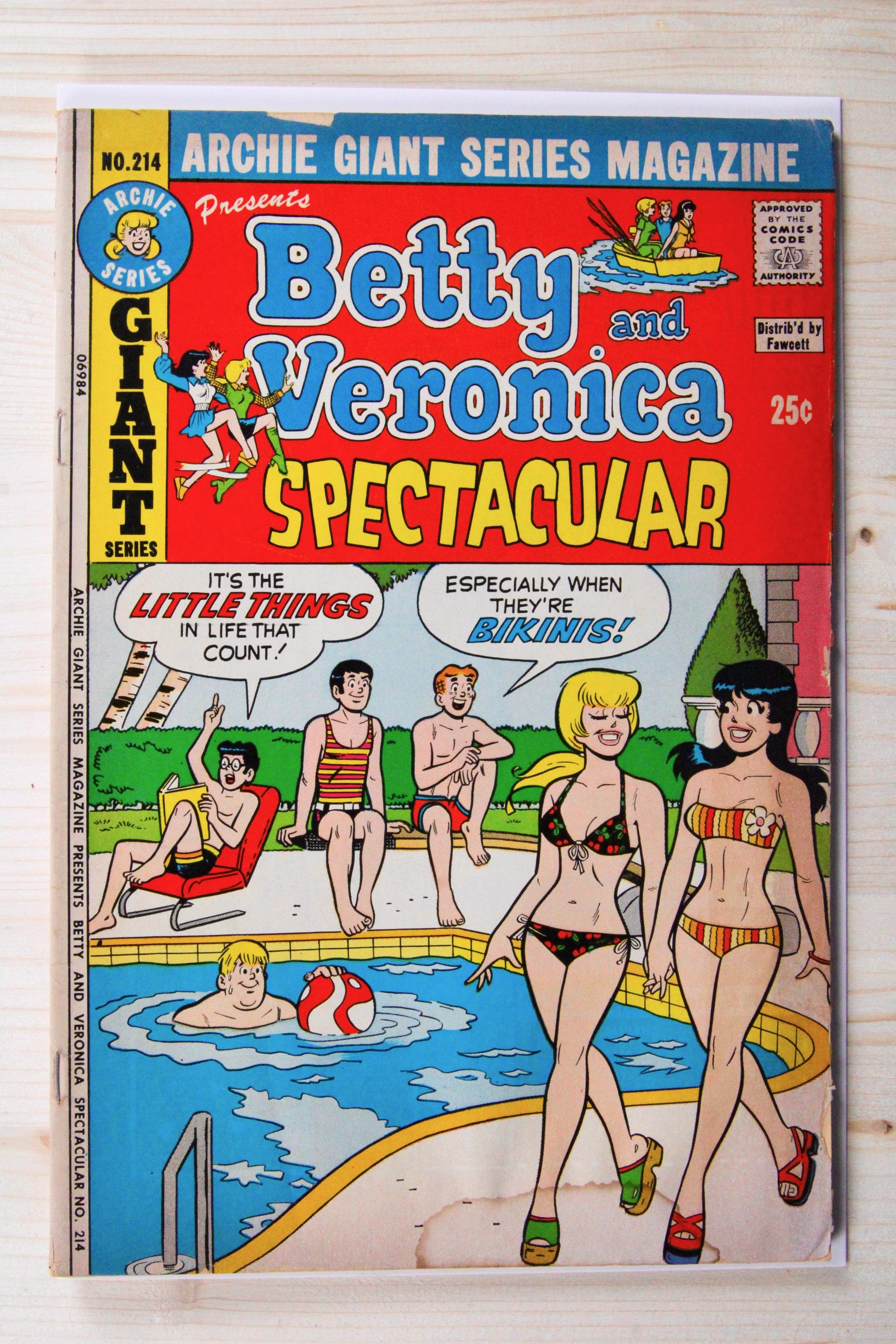 Archie Giant Series Magazine #214 – Archie Comics (1973) 4.0 VG