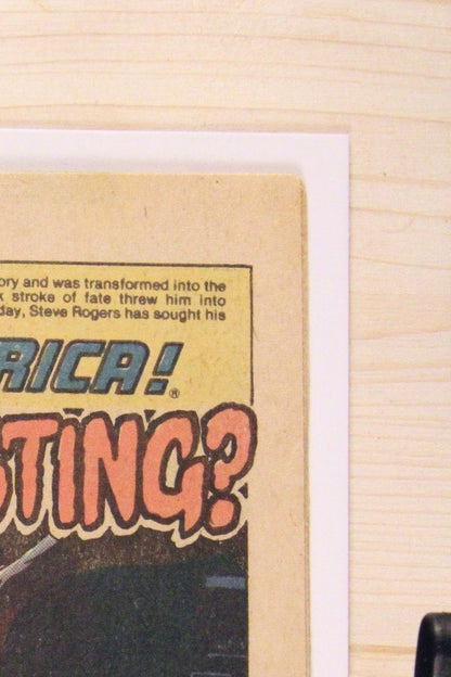 Captain America #249 – Marvel (1980) 8.0 VF John Byrne story | Newsstand Signed Byrne
