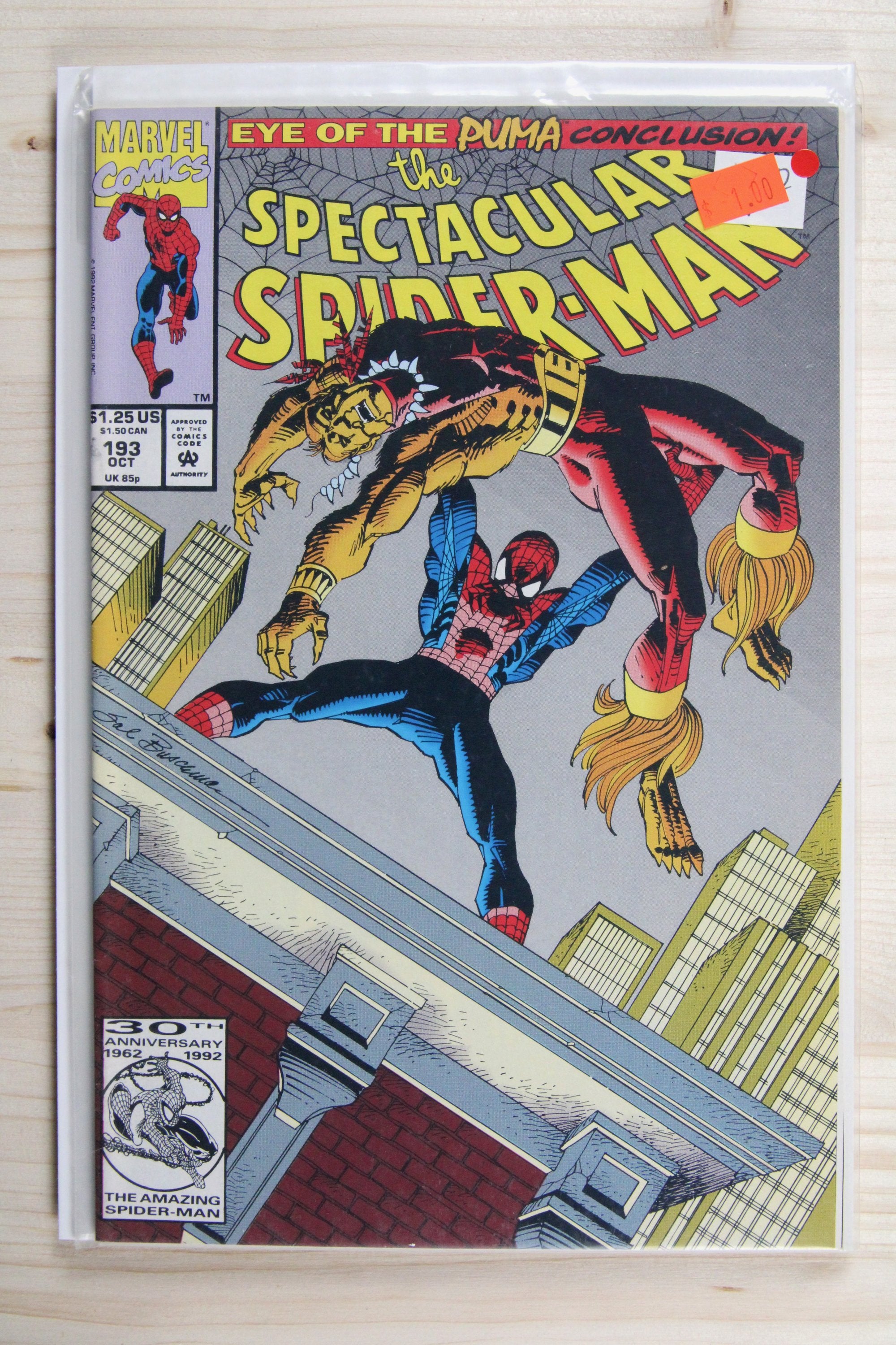 The Spectacular Spider-Man #193 – Marvel (1992) 9.2 NM-