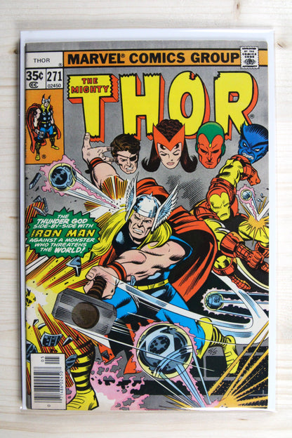 Thor #271 – Marvel (1978) 8.0 VF Joe Sinnott cover