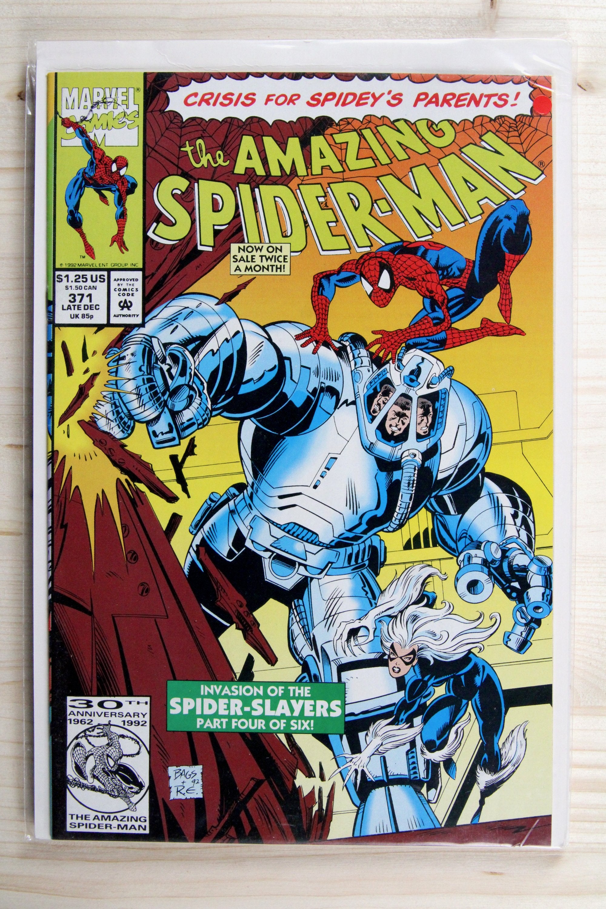 The Amazing Spider-Man #371 – Marvel (1992) 8.5 VF+
