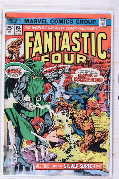 Fantastic Four #156 – Marvel (1975) 2.0 GD Joe Sinnott