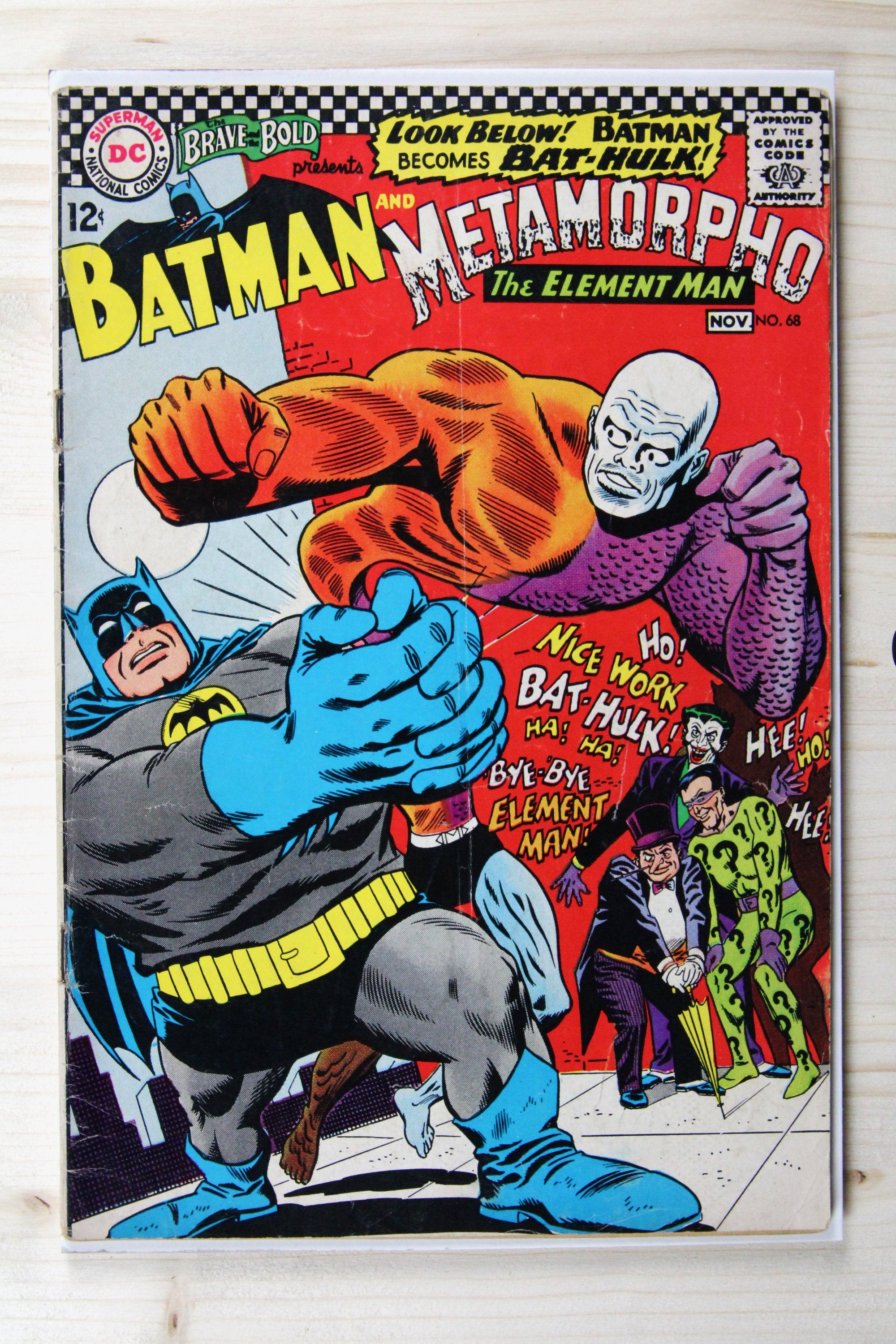 The Brave and the Bold #68 – DC (1966) 3.5 VG-