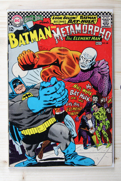 The Brave and the Bold #68 – DC (1966) 3.5 VG-