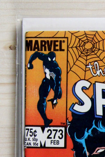 The Amazing Spider-Man #273 – Marvel (1986) 8.5 VF+ "Marvel Super Heroes" Secret Wars II