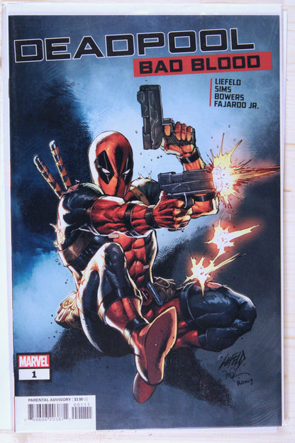 Deadpool: Bad Blood #1 – Marvel (2022) 9.6 NM+ Rob Liefeld story