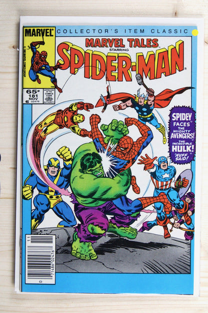 Marvel Tales  #181 – Marvel (1985) 9.0 VF/NM Newsstand Edition