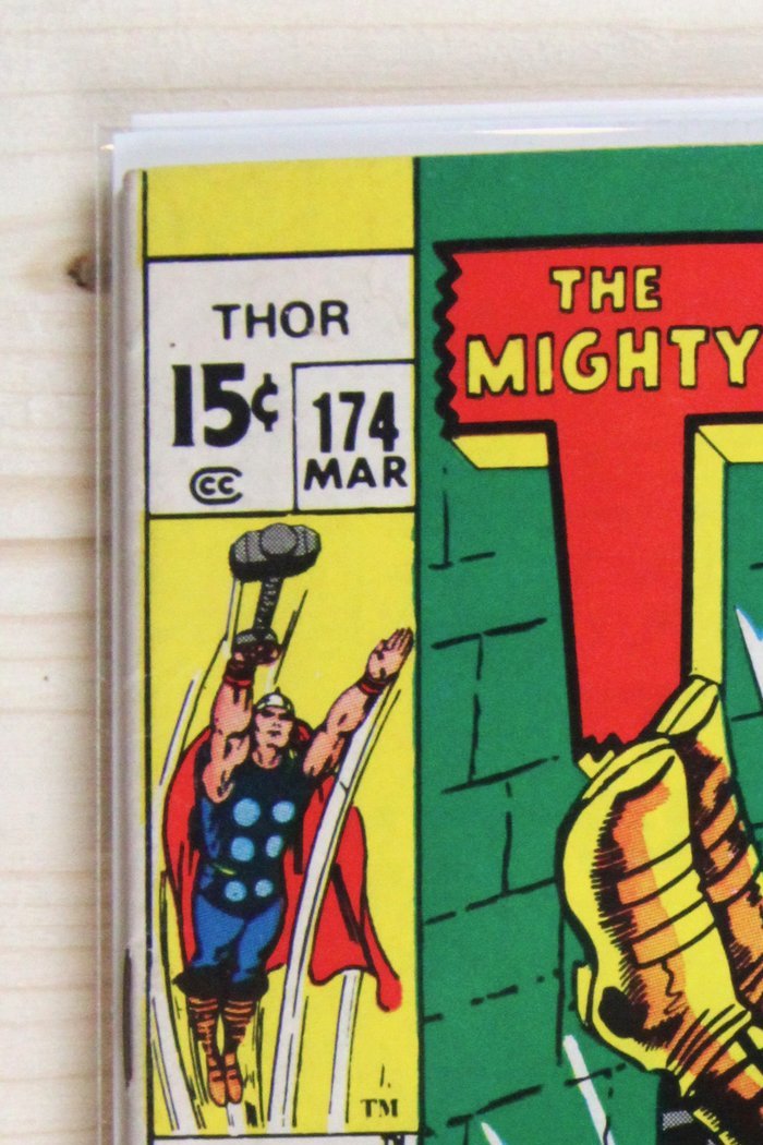 Thor #174 – Marvel (1970) 4.5 VG+ Jack Kirby art | Stan Lee story