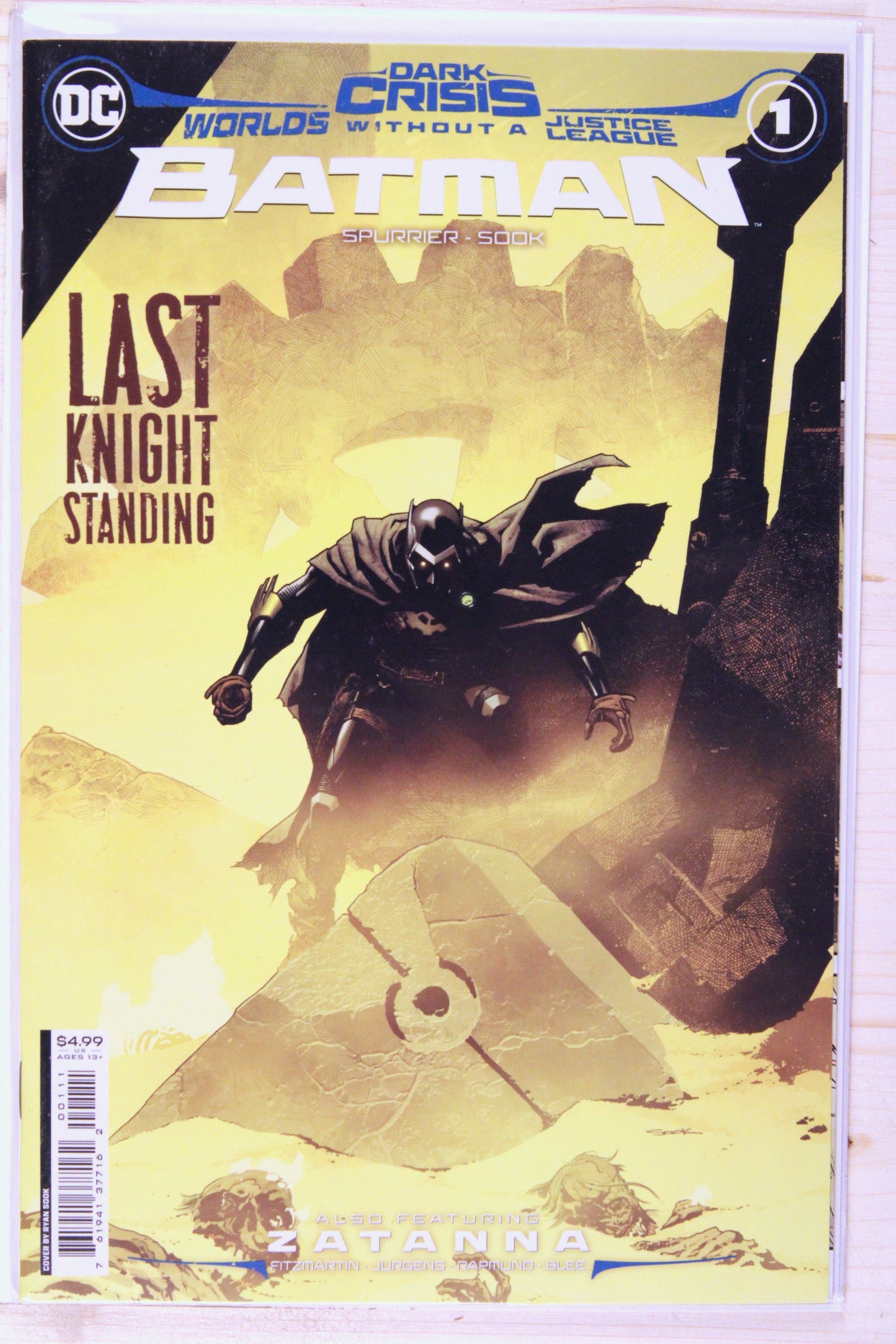 Dark Crisis: Worlds Without a Justice League – Batman #1 – DC (2023) 9.6 NM+ Dark Crisis