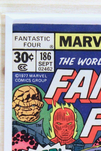 Fantastic Four #186 – Marvel (1977) 6.0 FN Joe Sinnott | Newsstand Edition