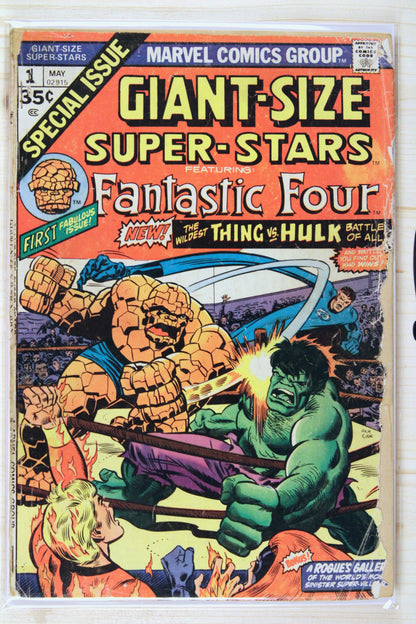 Giant-Size Super-Stars #1 – Marvel (1974) 2.5 GD+ Joe Sinnott