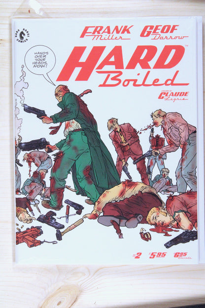 Hard Boiled #2 – Dark Horse (1990) 9.4 NM Frank Miller story
