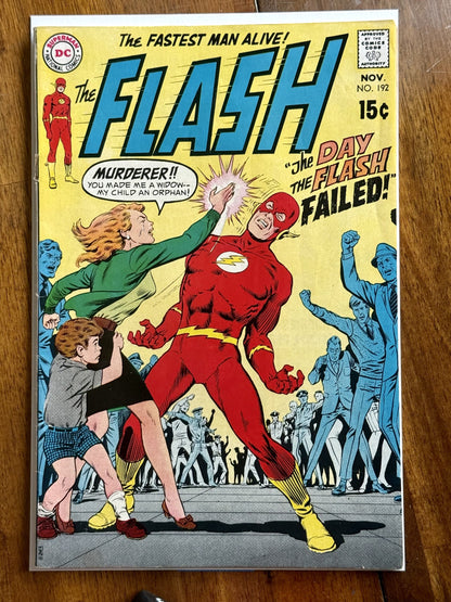 The Flash #192 – DC Comics (1969) 6.5 FN+