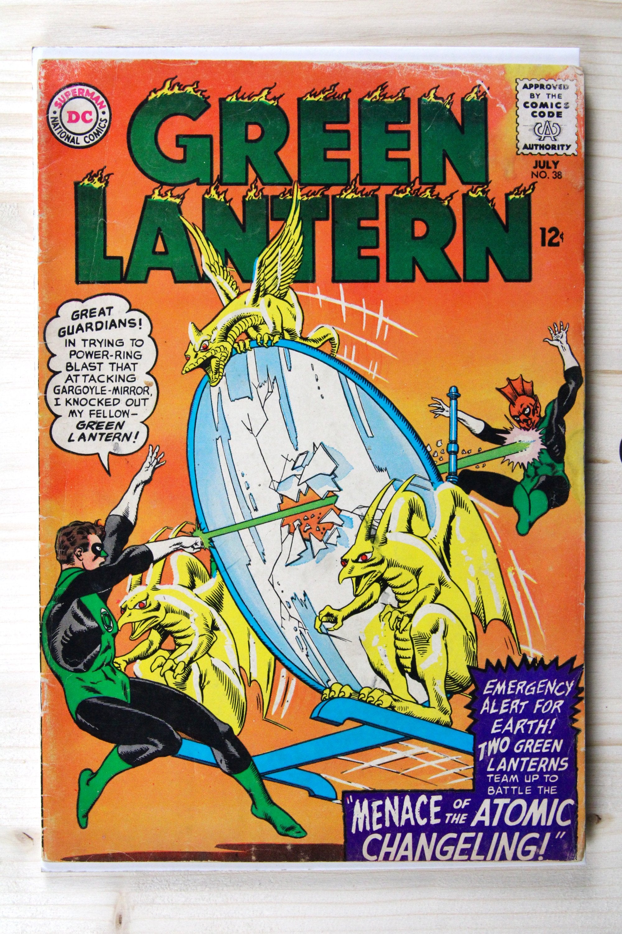 Green Lantern #38 – DC (1965) 3.0 GD/VG