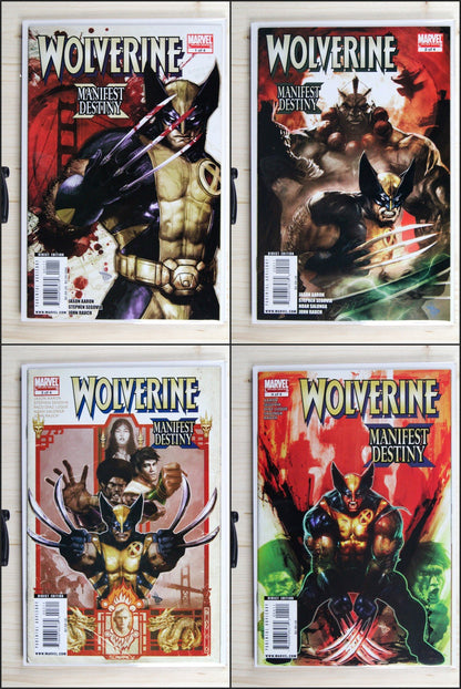 Wolverine: Manifest Destiny #1-4 – Marvel (2008) Full Set (4 Issues) NM Average