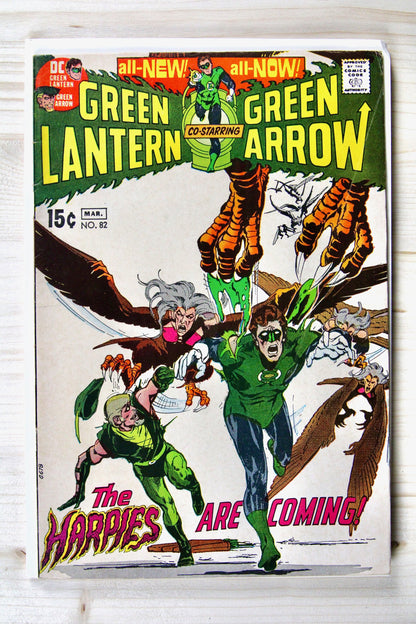 Green Lantern #82 – DC (1971) 5.0 VG/FN Neal Adams art