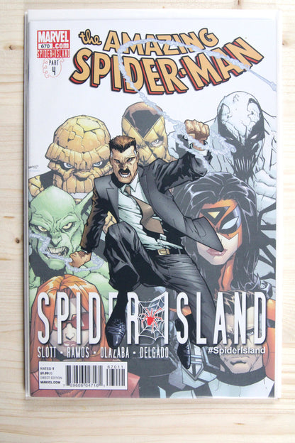 The Amazing Spider-Man #670 – Marvel (2011) 9.4 NM Spider-Island