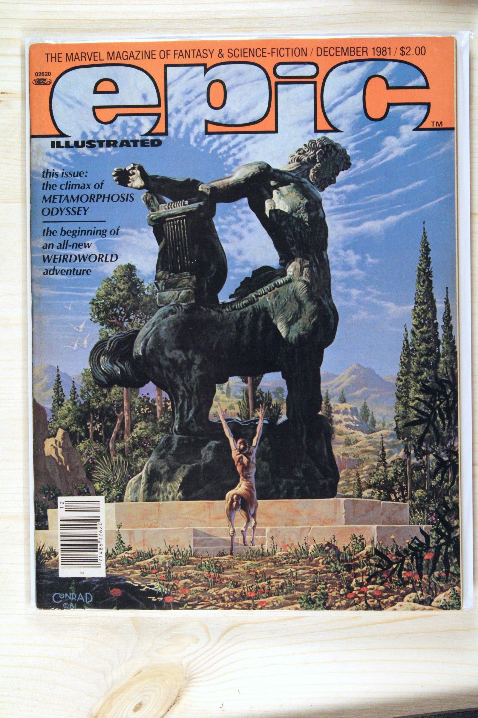 Epic Illustrated #9 – Marvel (1981) 9.4 NM