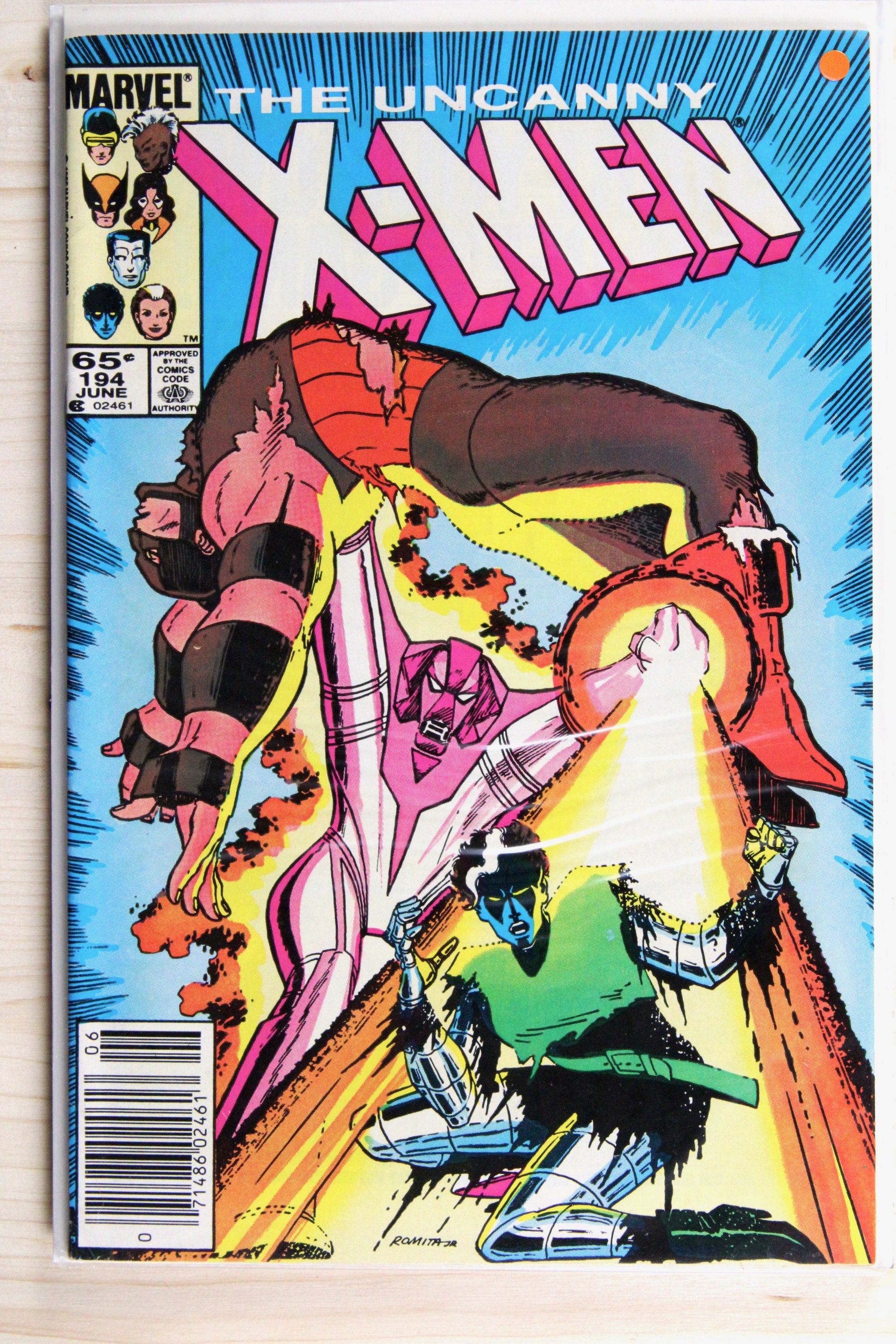 The Uncanny X-Men #194 – Marvel (1985) 9.0 VF/NM Chris Claremont story | Newsstand