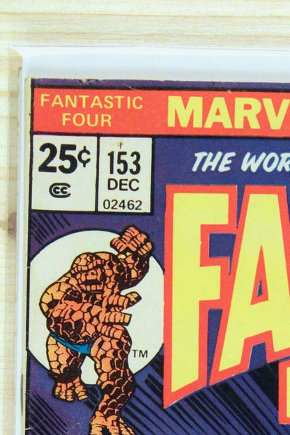 Fantastic Four #153 – Marvel (1974) 6.0 FN Joe Sinnott