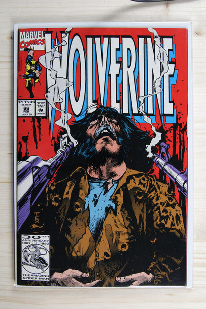 Wolverine #66 – Marvel (1992) 9.2 NM- Shiva Scenario | Marc Silvestri art