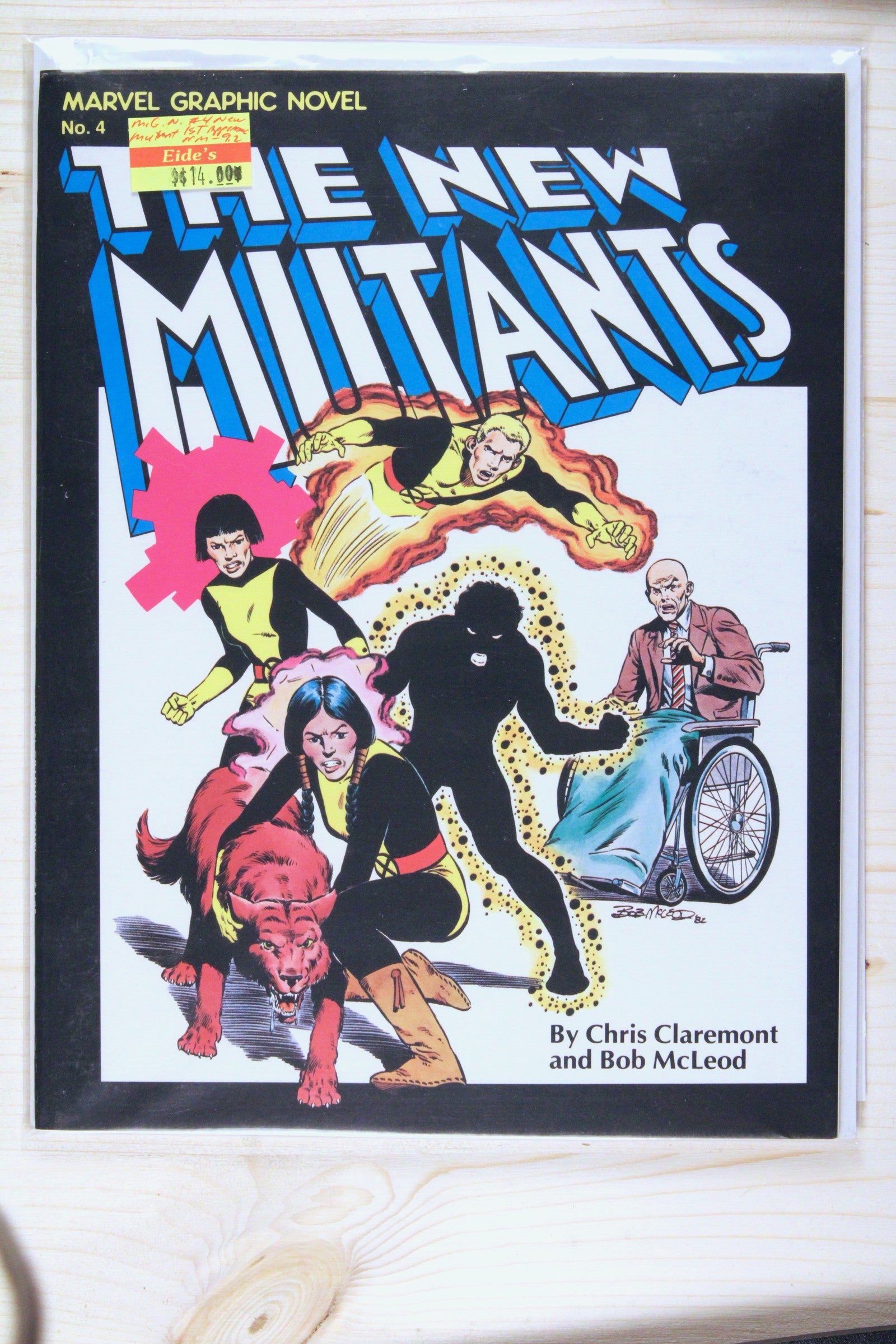 Marvel Graphic Novel #4 – Marvel (1982) 9.2 NM- New Mutants