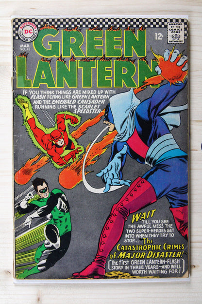 Green Lantern #43 – DC (1966) 3.0 GD/VG
