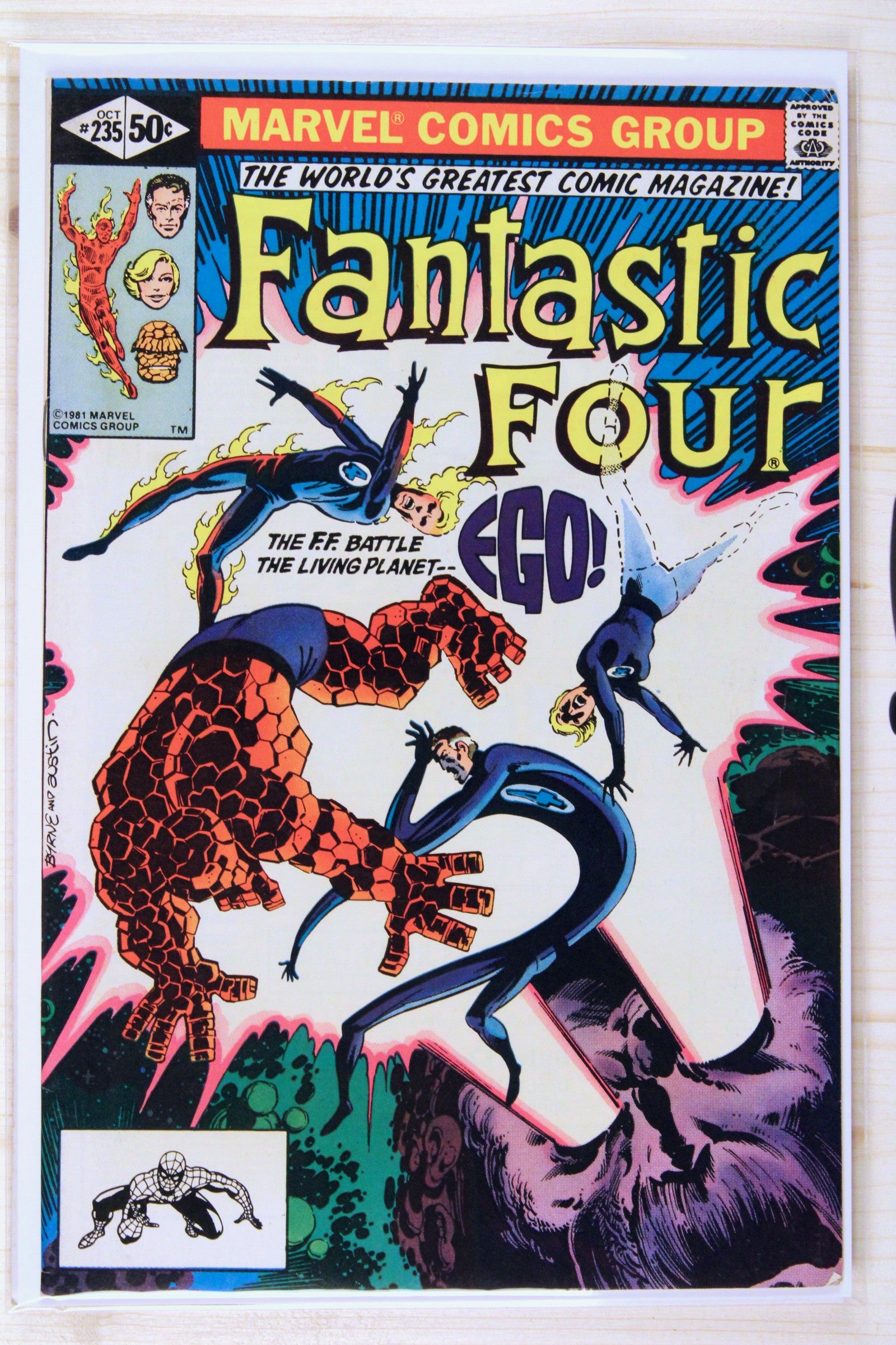 Fantastic Four #235 – Marvel (1981) 7.5 VF- John Byrne story | Terry Austin cover