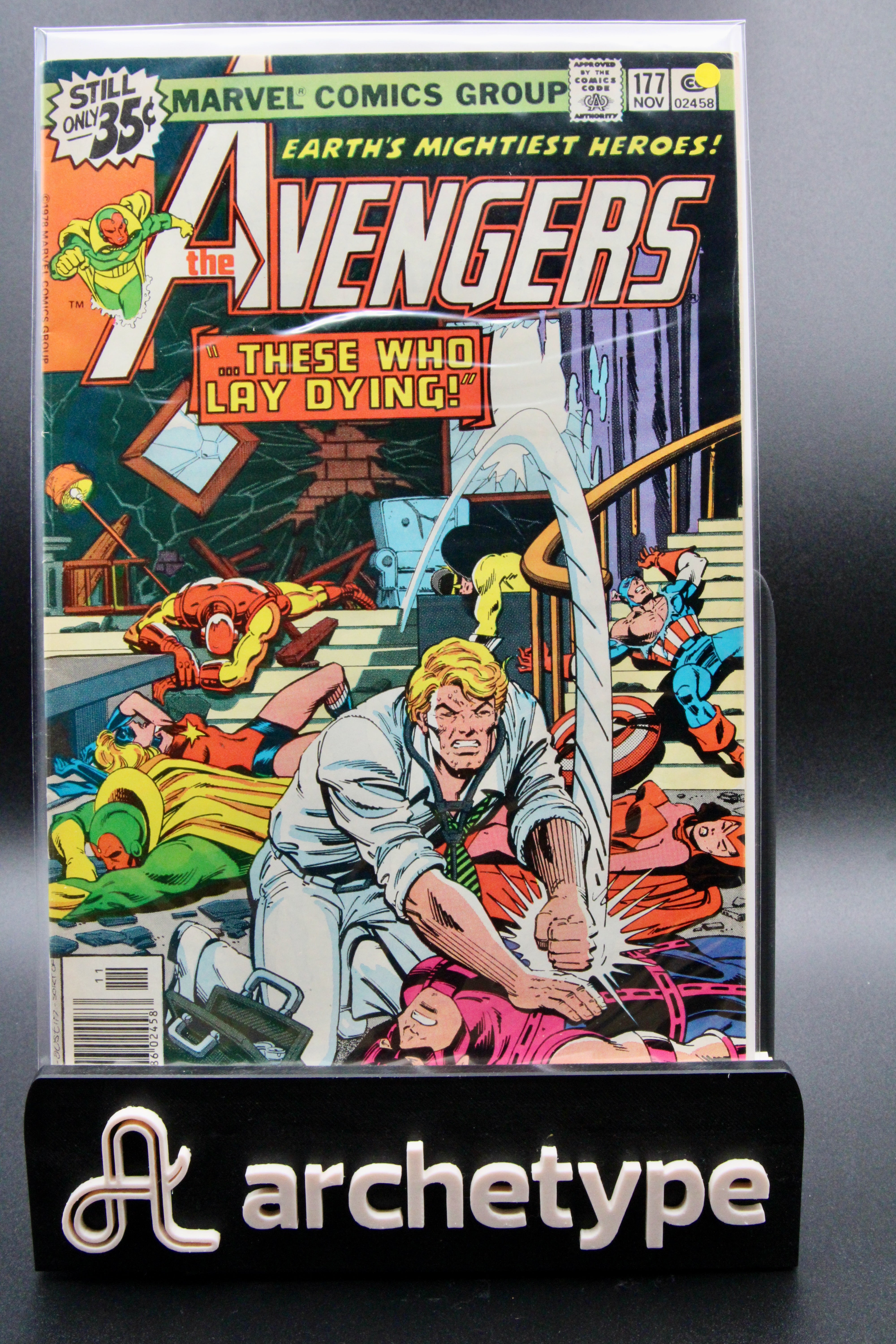 The Avengers #177 – Marvel (1978) "The Avengers" Korvac Saga | Terry Austin cover