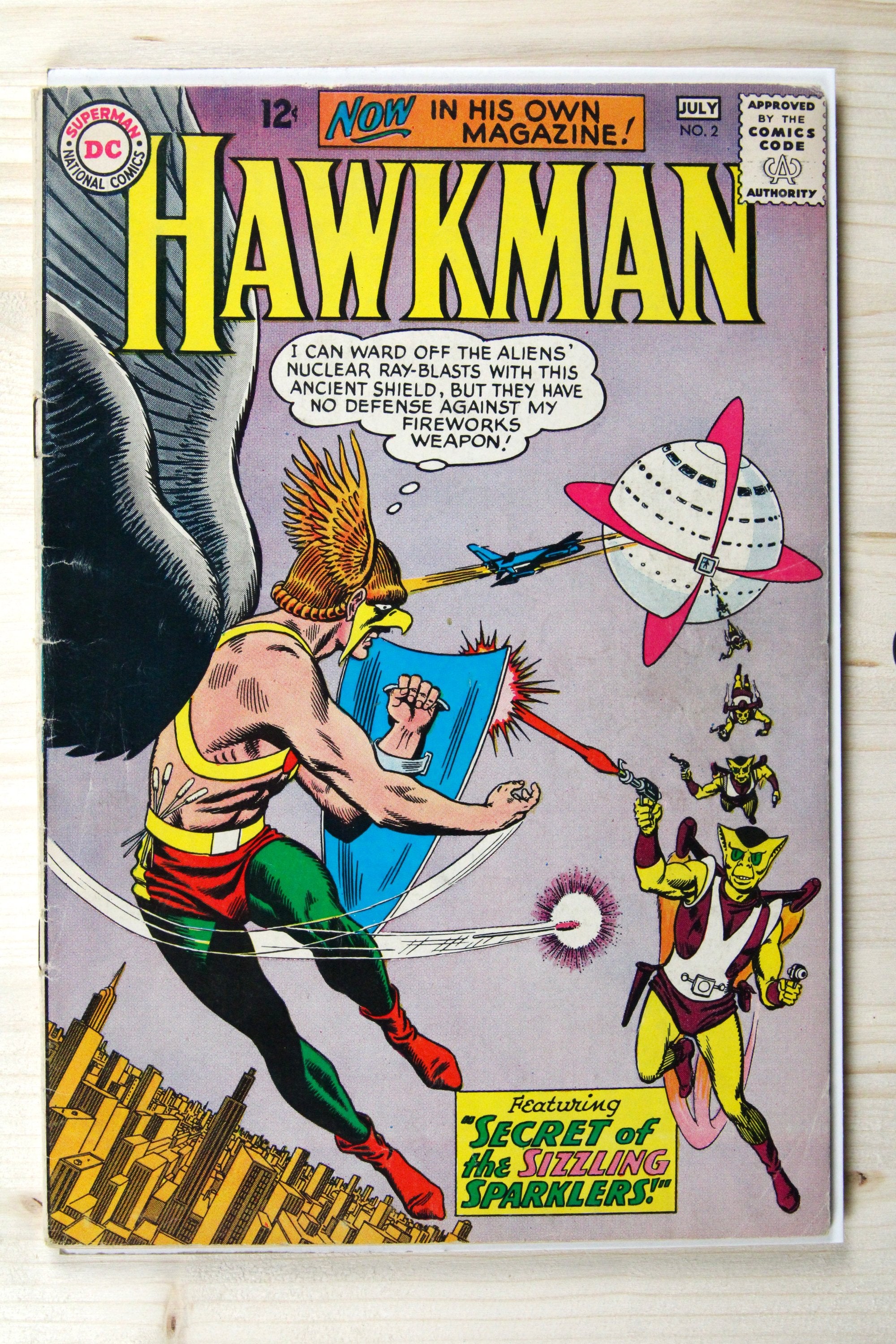 Hawkman #2 – DC (1964) 5.0 VG/FN