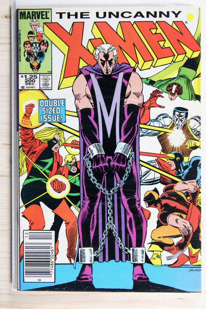 The Uncanny X-Men #210 – Marvel (1986) 9.0 VF/NM Mutant Massacre | Chris Claremont story | Newsstand