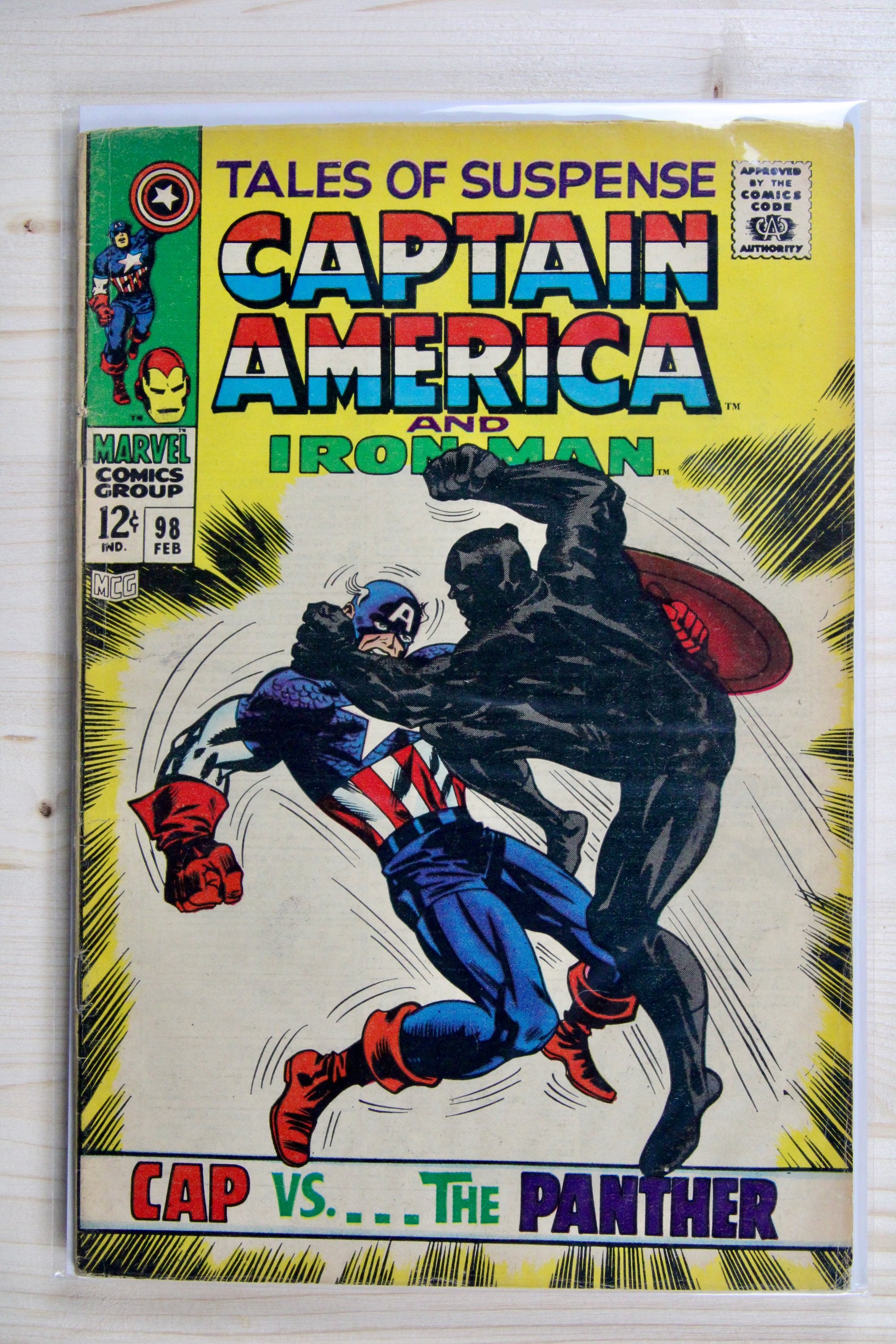 Tales of Suspense #98 – Marvel (1968) 6.0 FN The Man Who Lived Twice | Jack Kirby art | Joe Sinnott