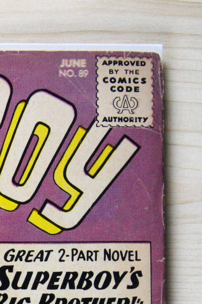 Superboy #89 – DC (1961) 4.0 VG
