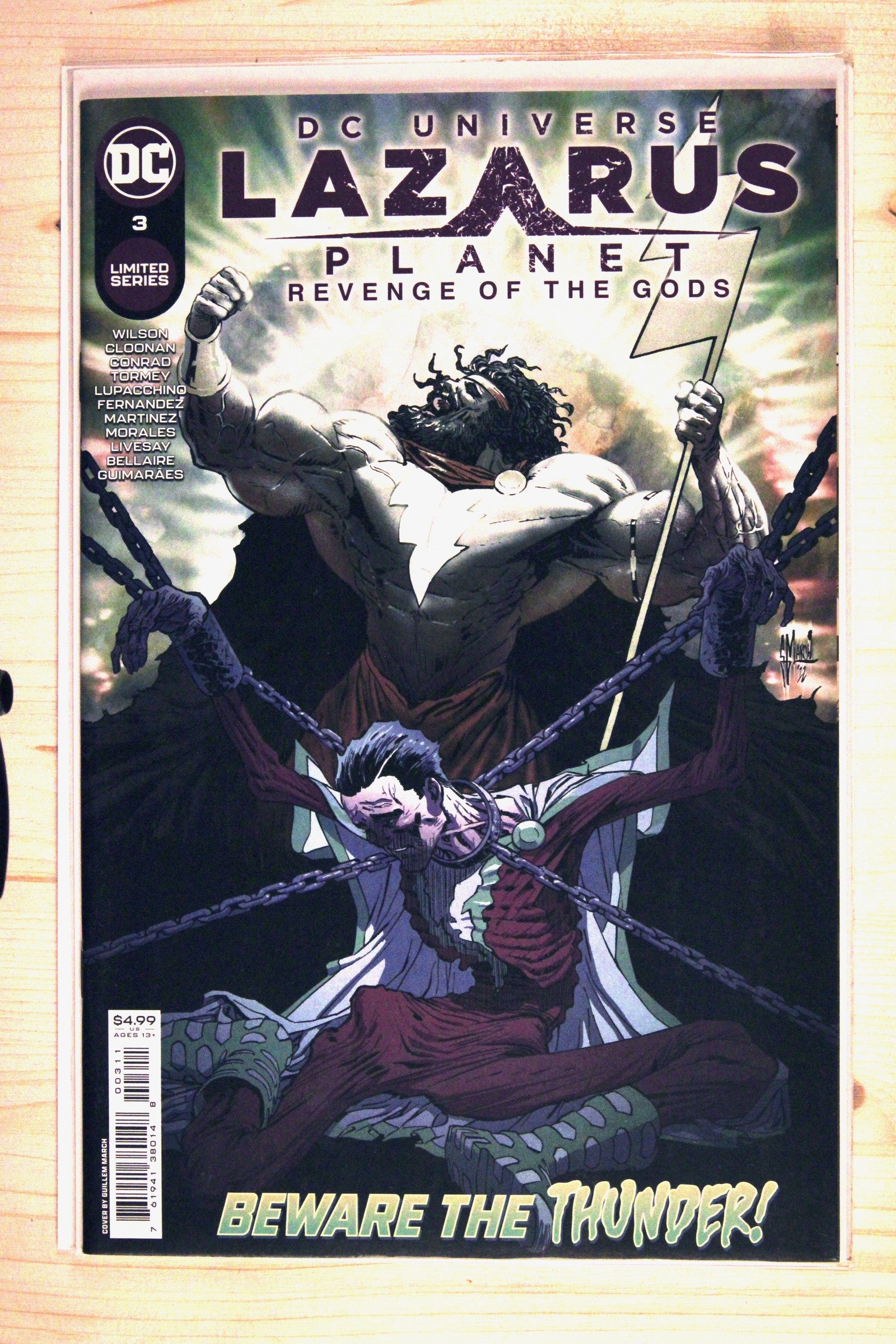 Lazarus Planet: Revenge of the Gods #3 – DC (2023) 9.6 NM+ "DC Universe" Lazarus Planet