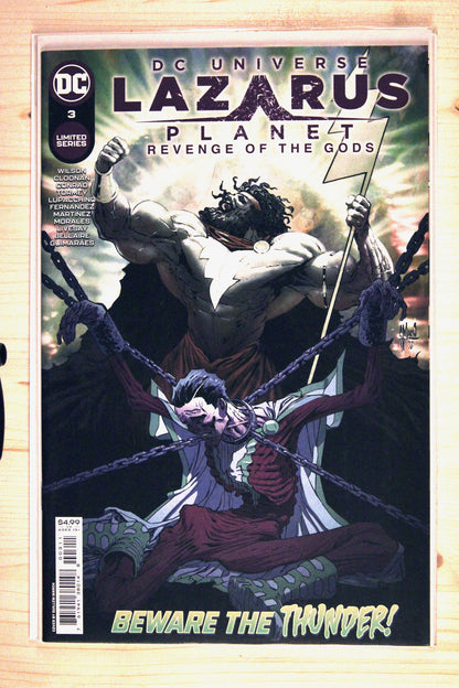 Lazarus Planet: Revenge of the Gods #3 – DC (2023) 9.6 NM+ "DC Universe" Lazarus Planet