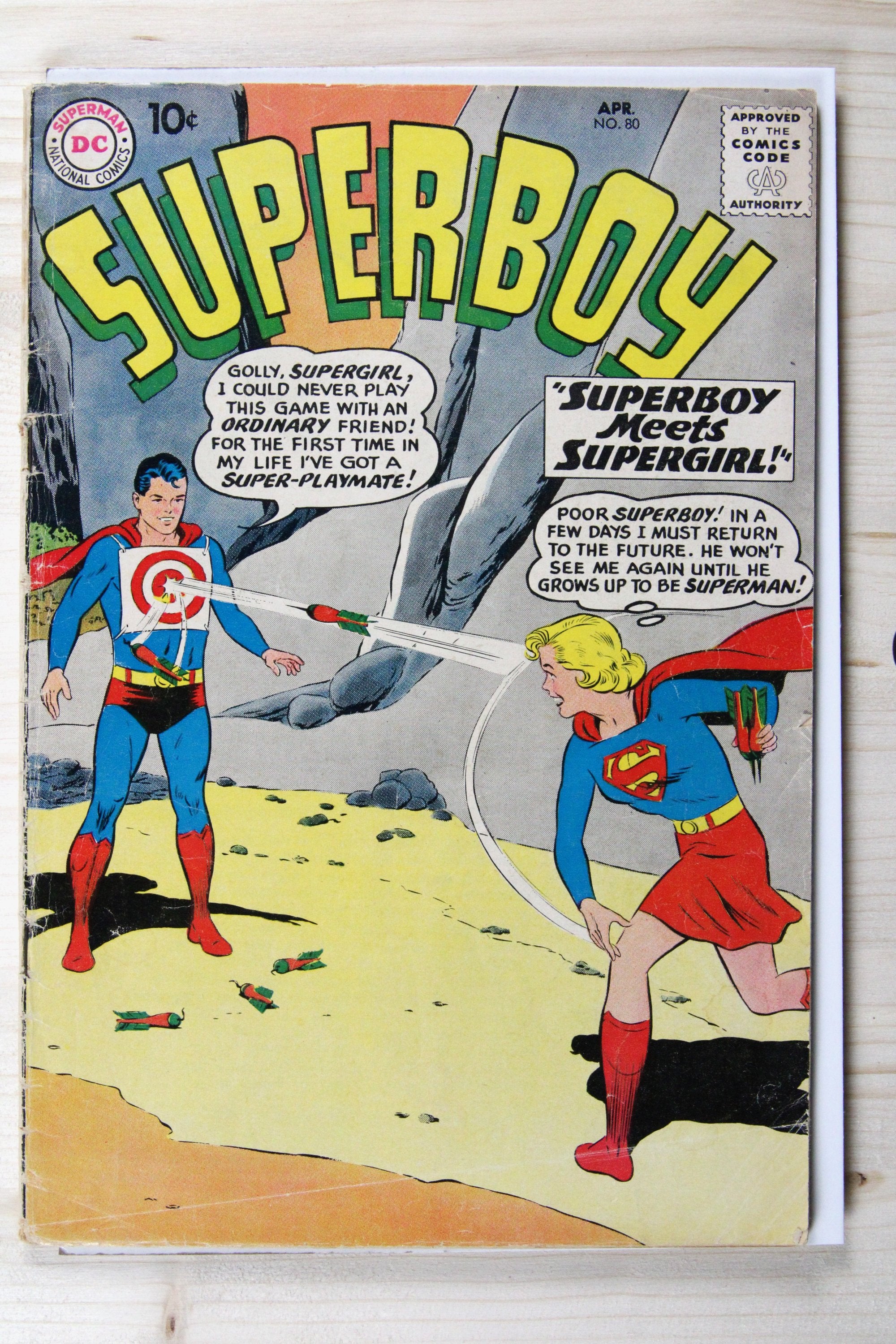 Superboy #80 – DC (1960) 3.5 VG-