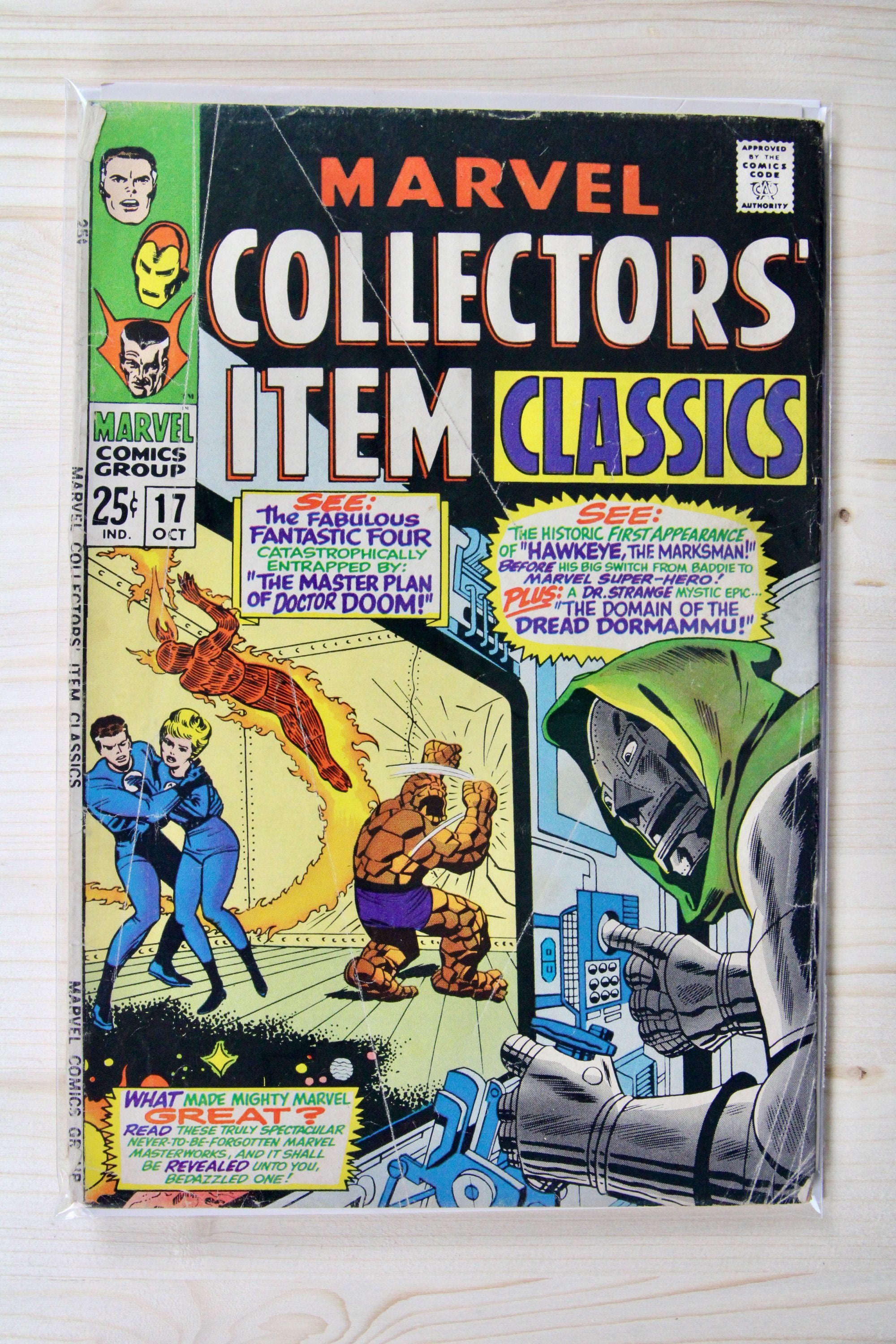 Marvel Collectors' Item Classics #17 – Marvel (1968) 4.0 VG
