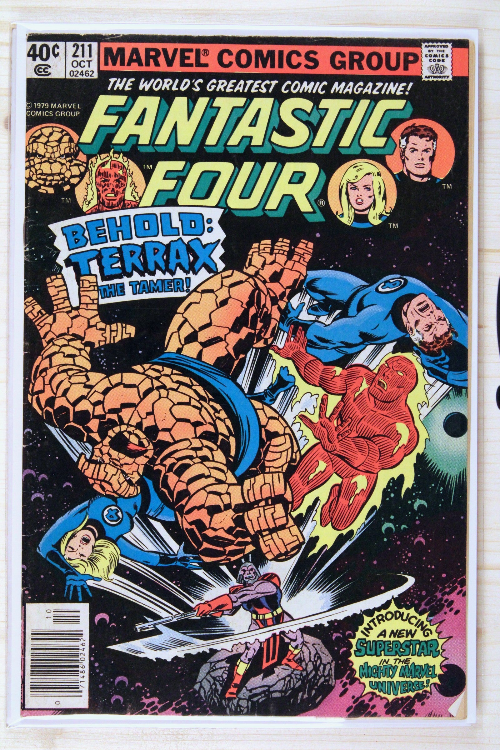 Fantastic Four #211 – Marvel (1979) 6.0 FN Joe Sinnott art | John Byrne art | Newsstand Edition