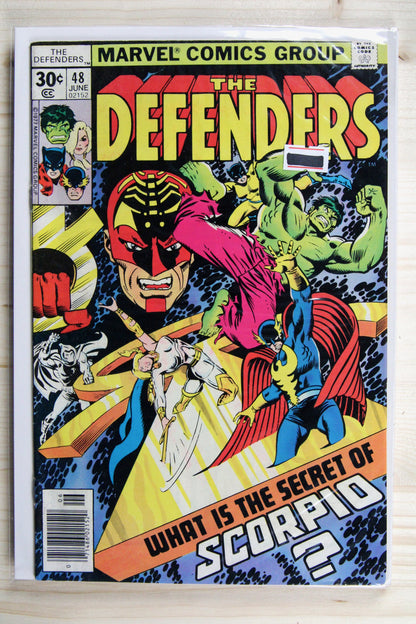 The Defenders #48 – Marvel (1977) 7.5 VF-