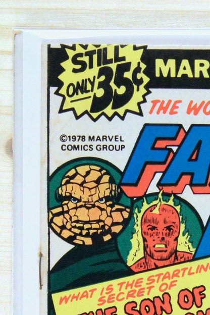 Fantastic Four #199 – Marvel (1978) 6.0 FN Joe Sinnott cover | Newsstand Edition