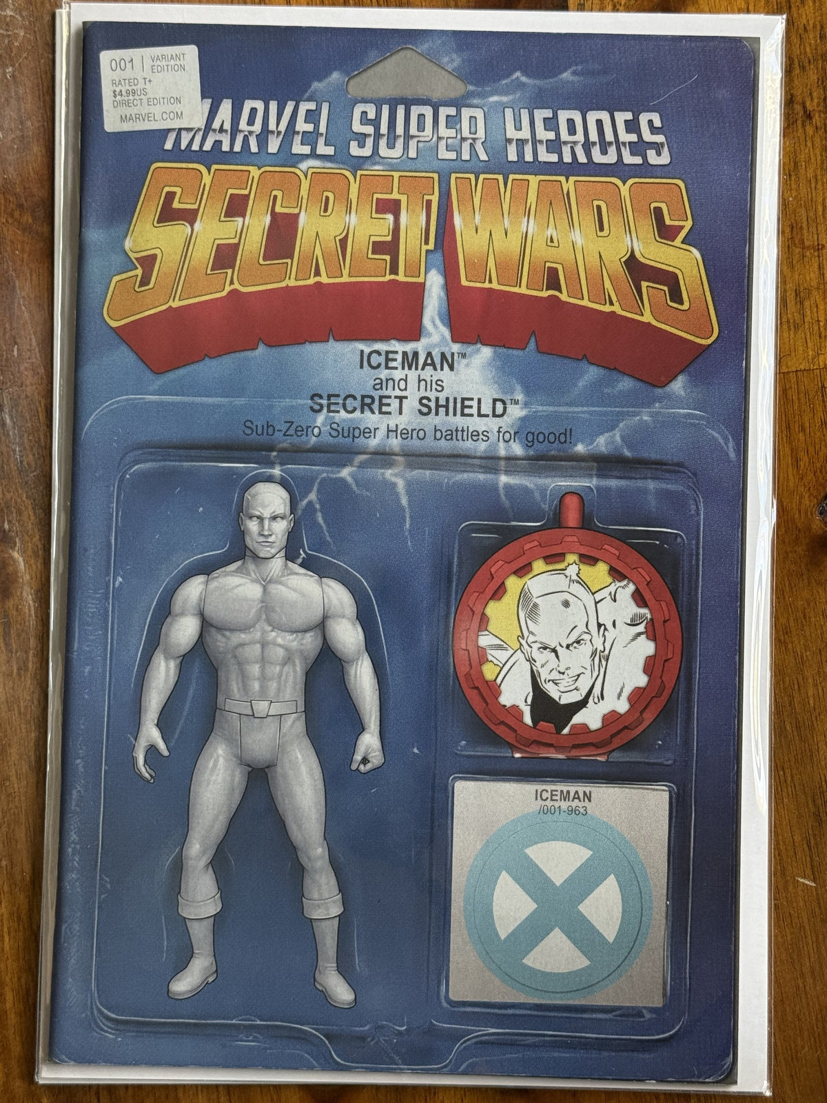 Marvel Super Heroes Secret Wars: Battleworld #1 Action Figure Variant Edition – Marvel (2024) 9.6 NM+