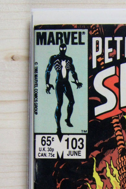 Peter Parker, the Spectacular Spider-Man #103 – Marvel (1985) 9.2 NM-